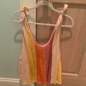 Free people multi color tank